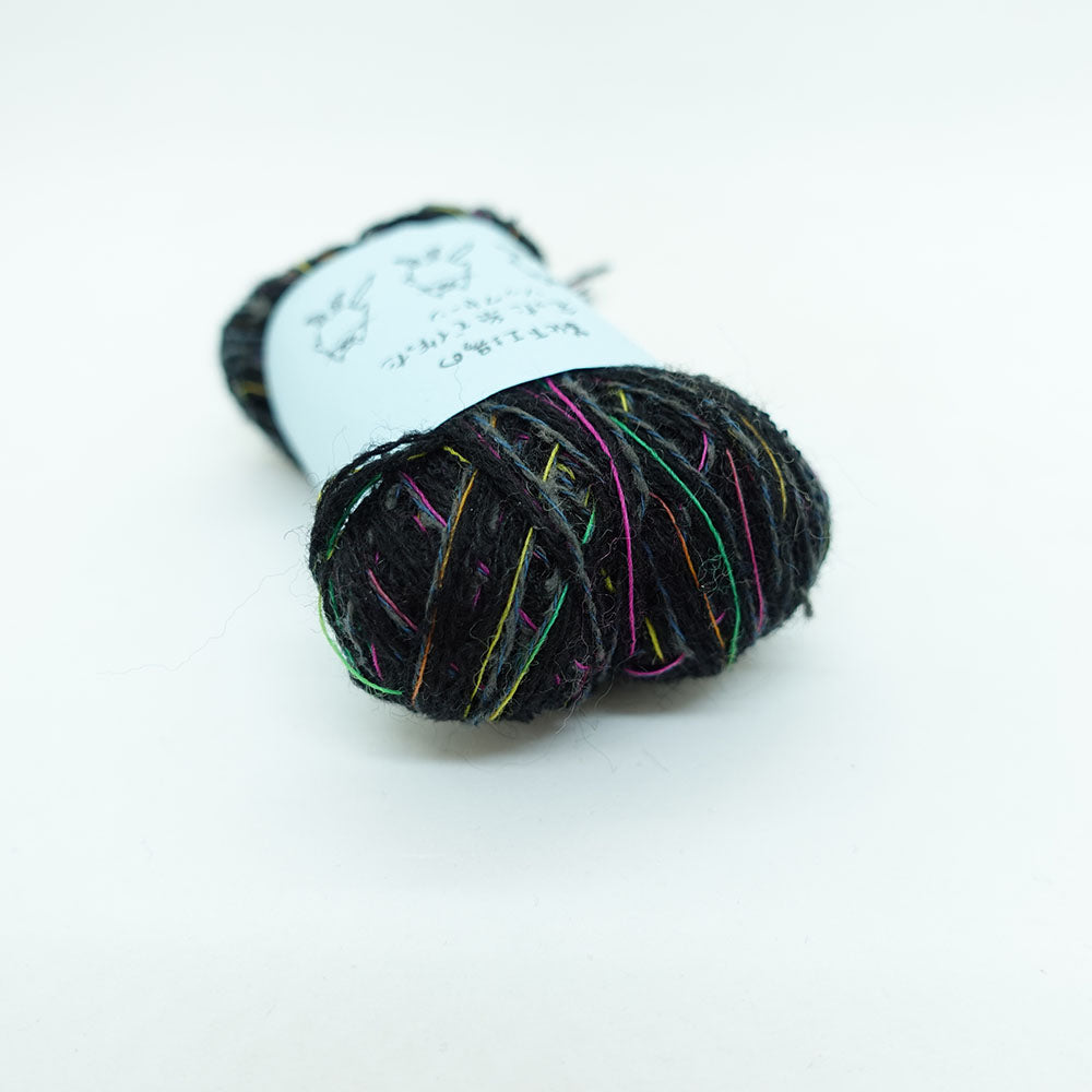 [Limited to one item] Set of 10 small rolls of sock yarn - Madoromi (BLACK series)