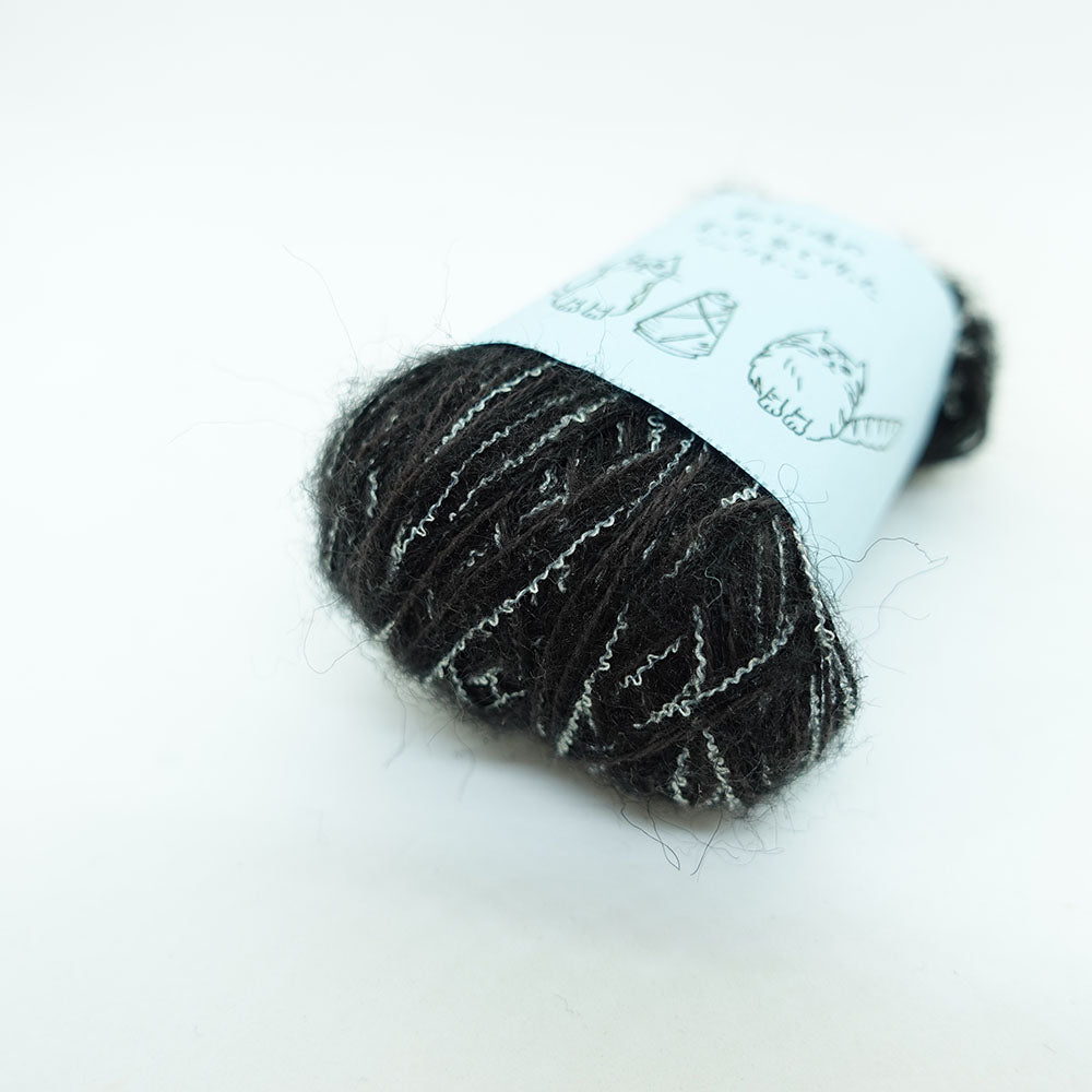 [Limited to one item] Set of 10 small rolls of sock yarn - Everyday with you (BLACK series)