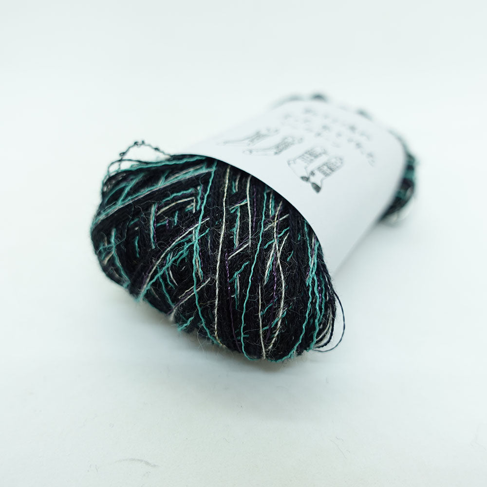 [Limited to one item] Set of 10 small rolls of sock yarn - Everyday with you (BLACK series)