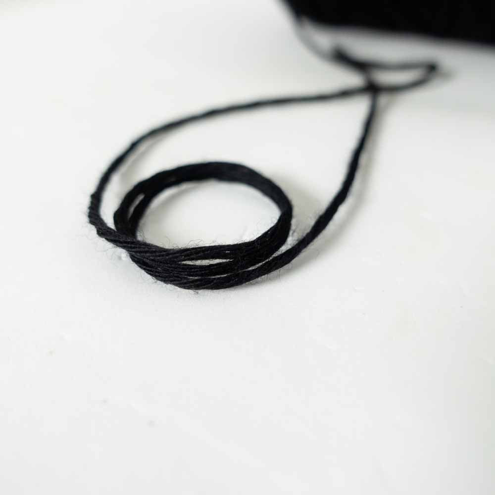 -big project- 1/2.9 Soft Wool Italy - Black