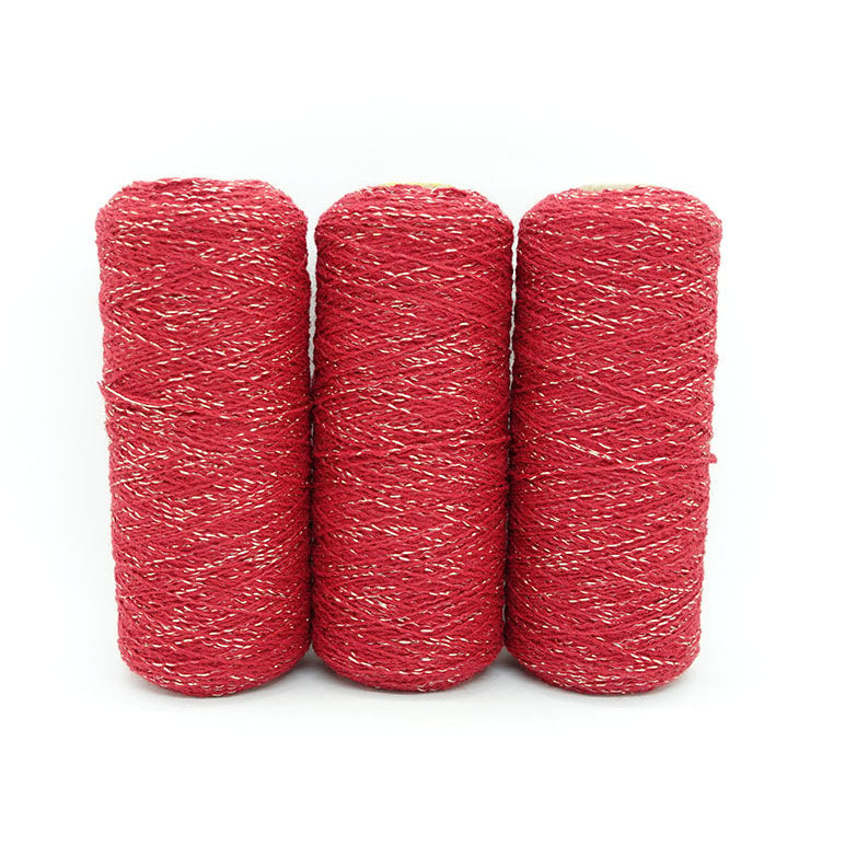 FACTORY YARN Trial 3-Piece Set - Sweet Pea (Wool) (with glitter)