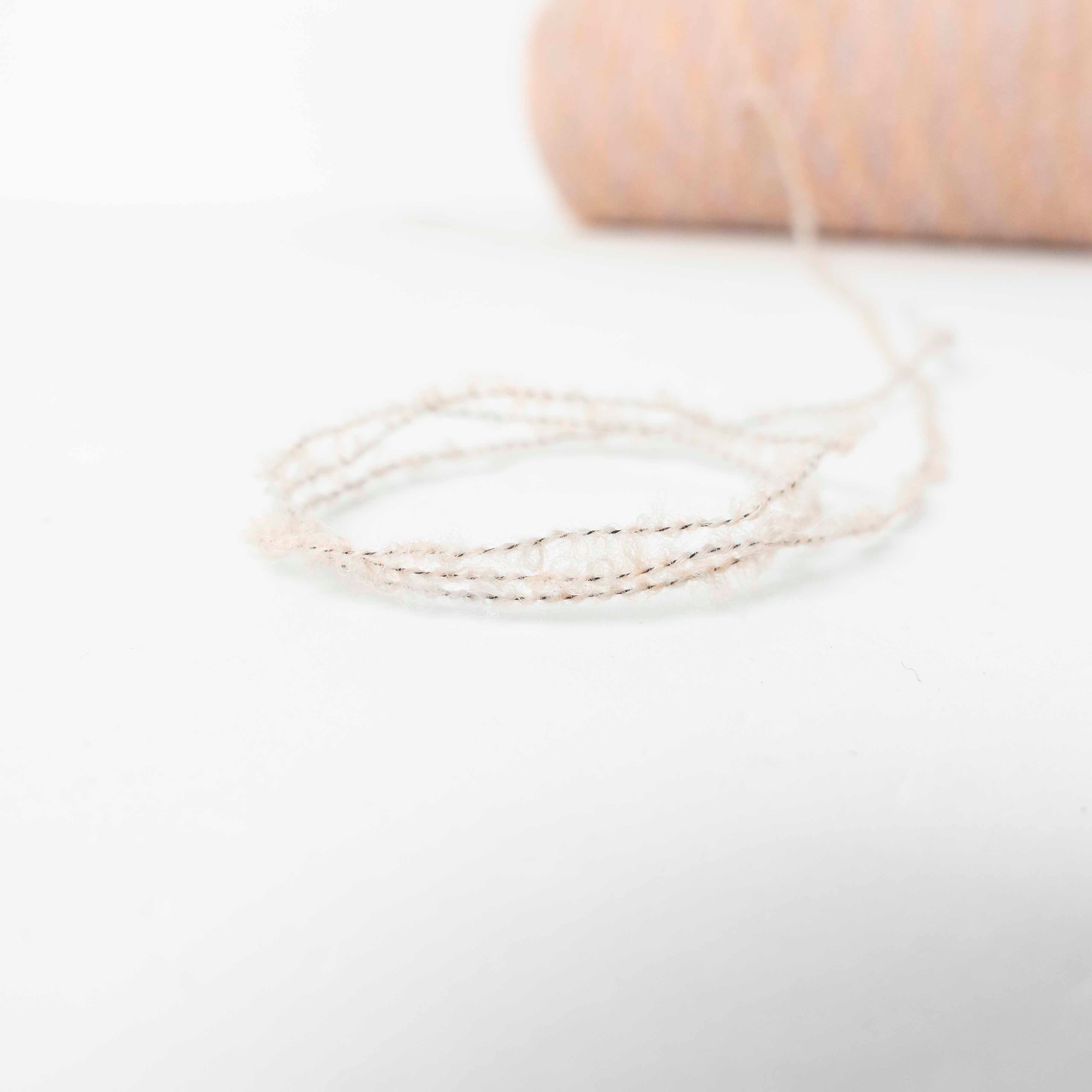 -mid project- 1/8 Airy Baby Alpaca Boucle Rainbow