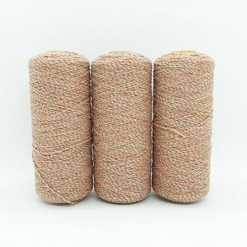 FACTORY YARN Trial 3-Piece Set - suntan (wool-like) (with glitter)