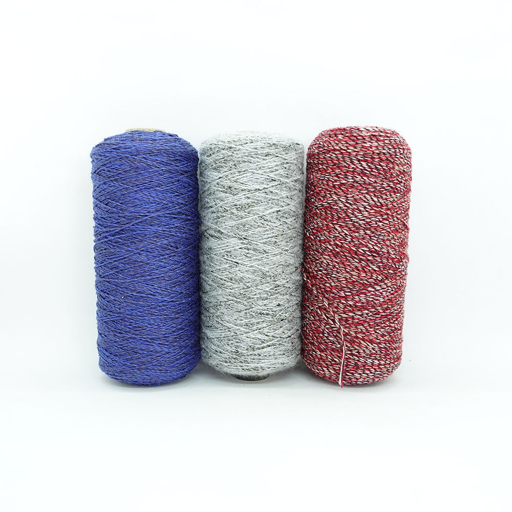 FACTORY YARN Trial 3-Pack - Tricolor (Mixed) (with glitter)