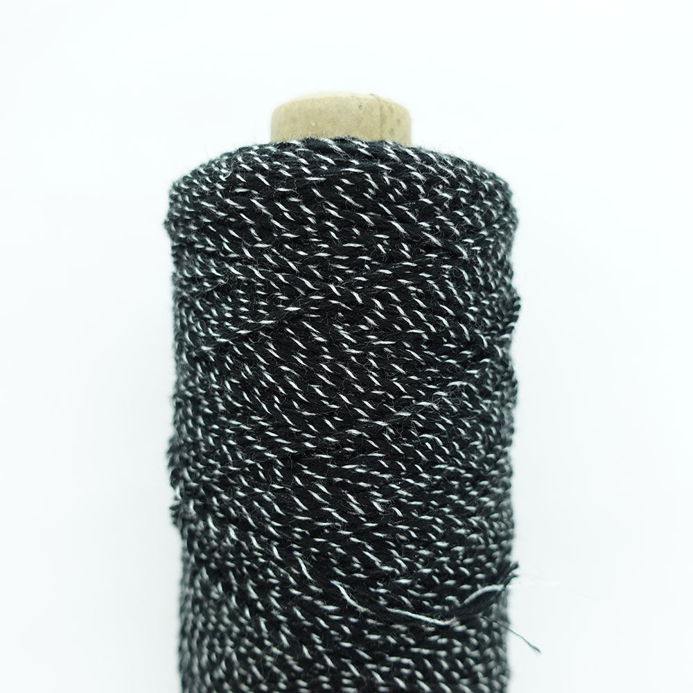 FACTORY YARN Trial 3-Piece Set - Obsidian (Wool-like) (with glitter)