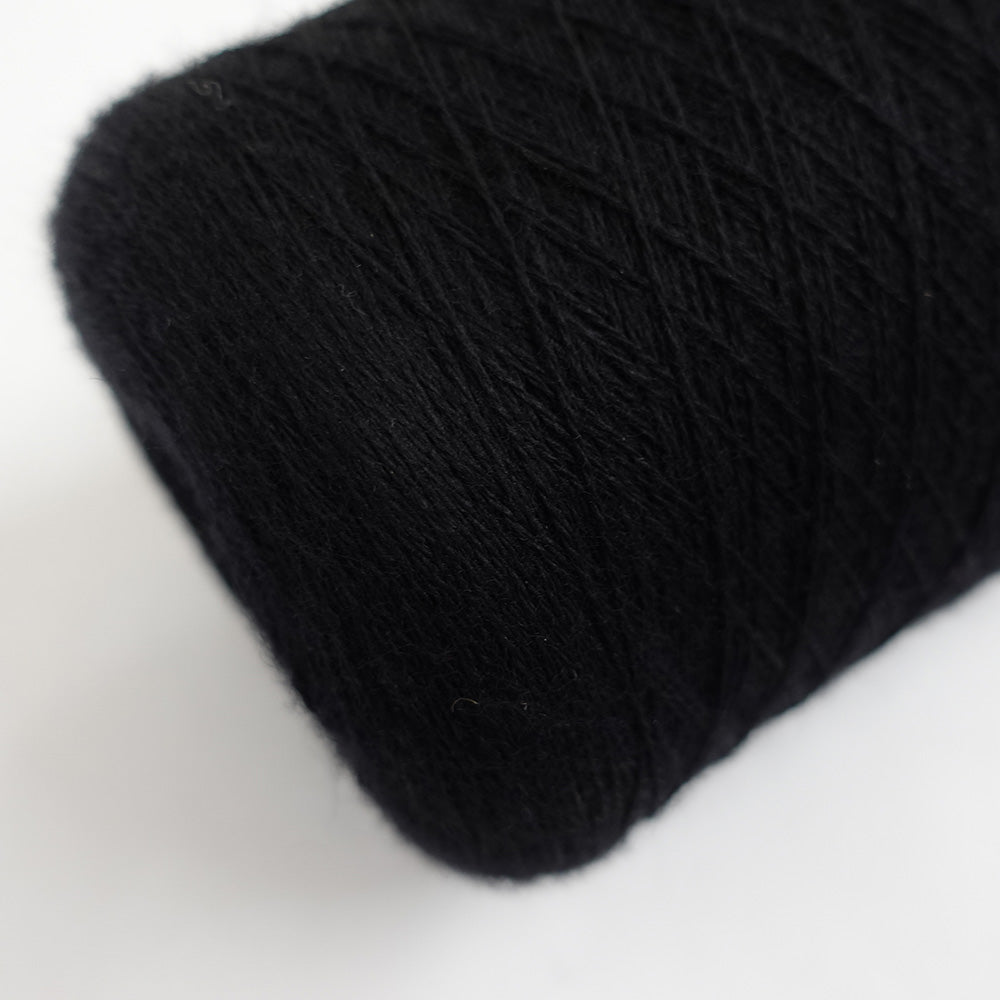 -mid project- 2/30 Worsted Merino - Black