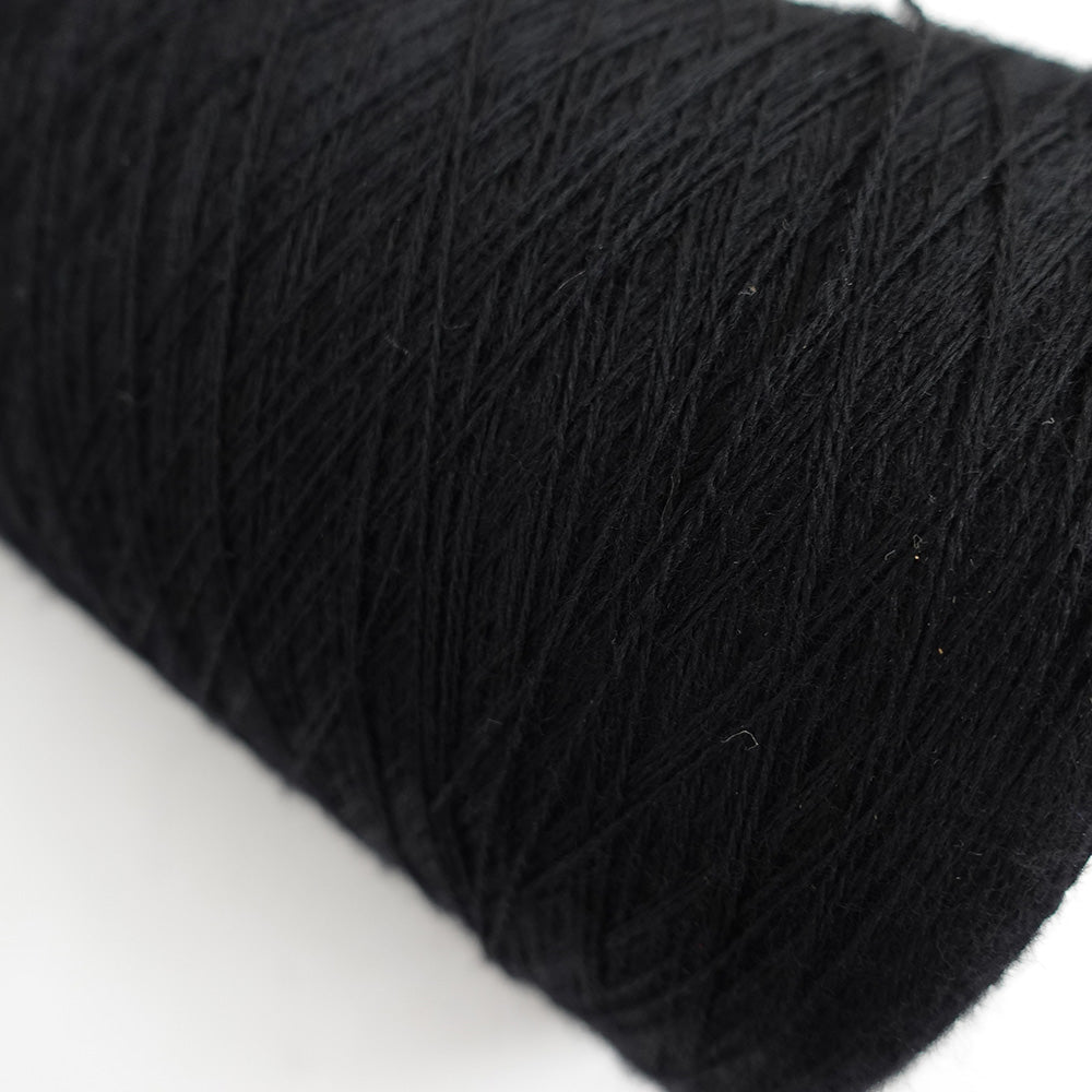 -mid project- 2/30 Worsted Merino - Black