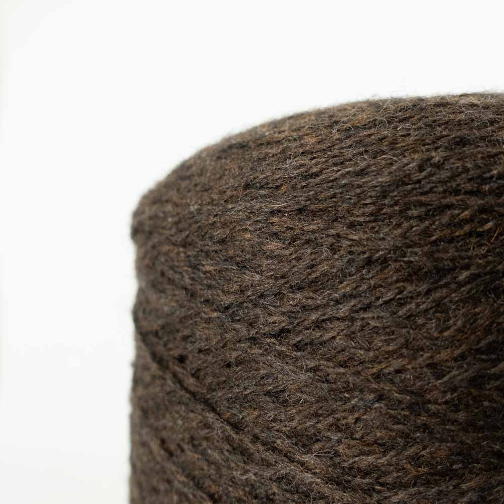 [15] -big project- Dark Shetland wool