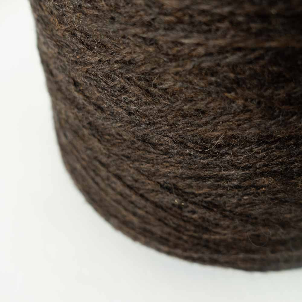 [15] -big project- Dark Shetland wool