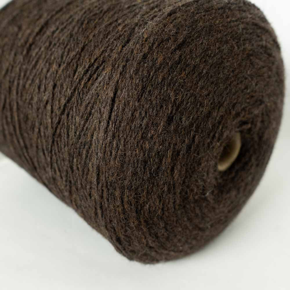 [15] -big project- Dark Shetland wool