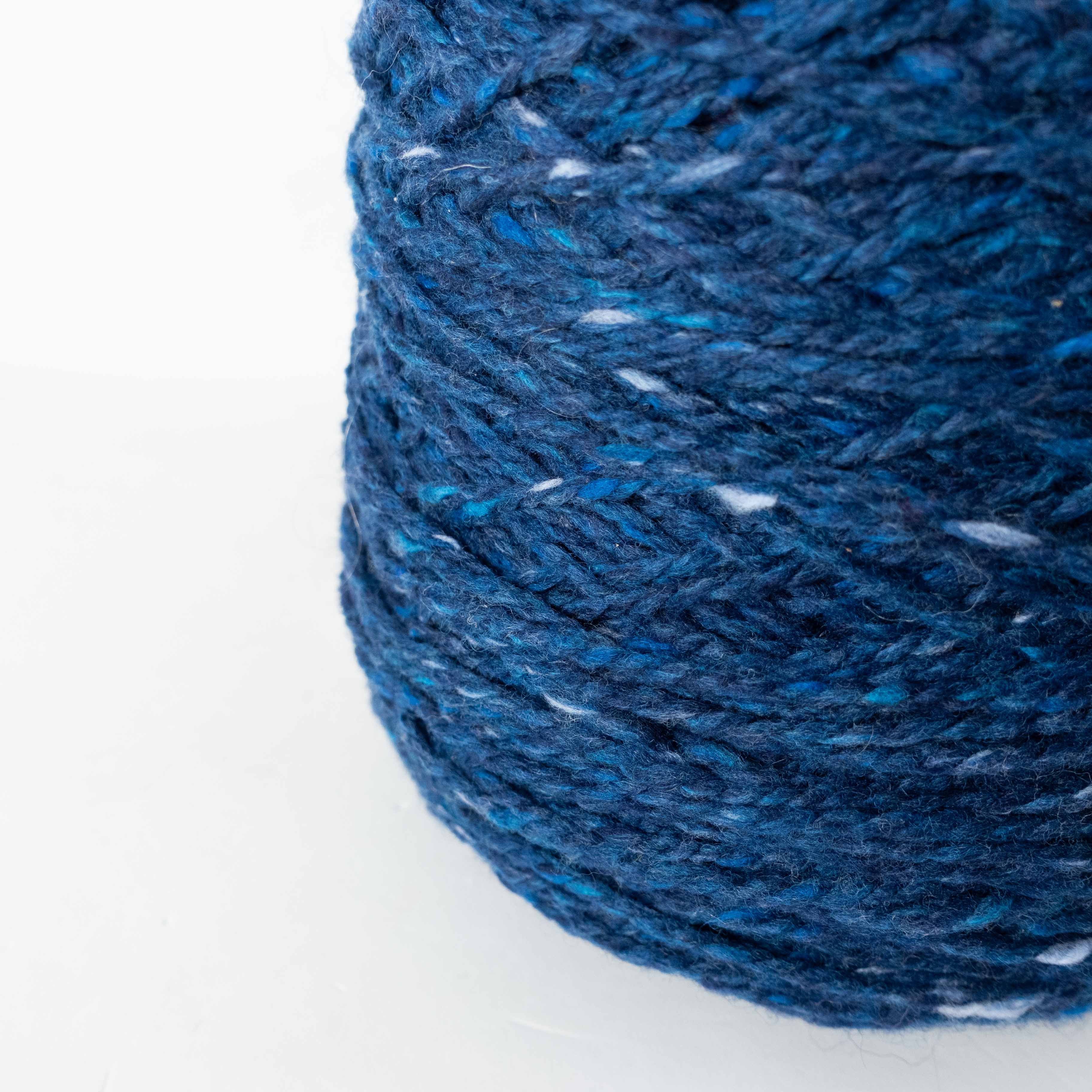 -big project- Melange Nep Cashmere Blend - Blue Mix