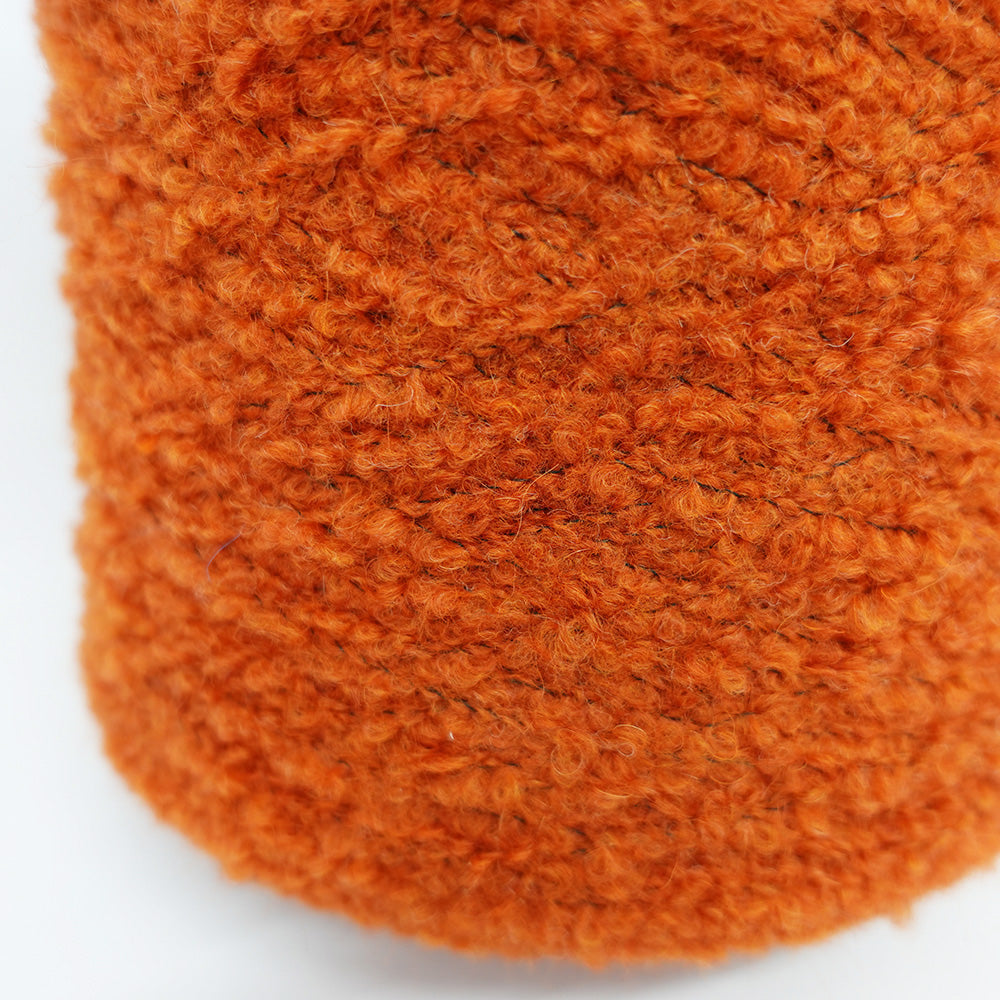 -mid project- 1/2.6 curly bouclé italy - orange