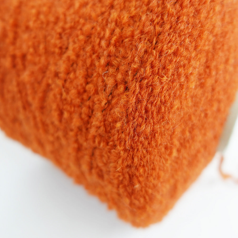 -mid project- 1/2.6 curly bouclé italy - orange