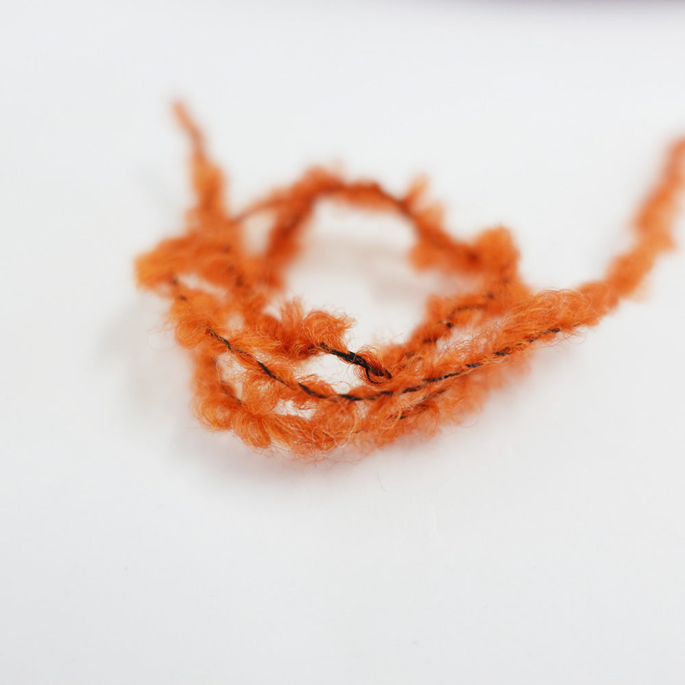 -mid project- 1/2.6 curly bouclé italy - orange