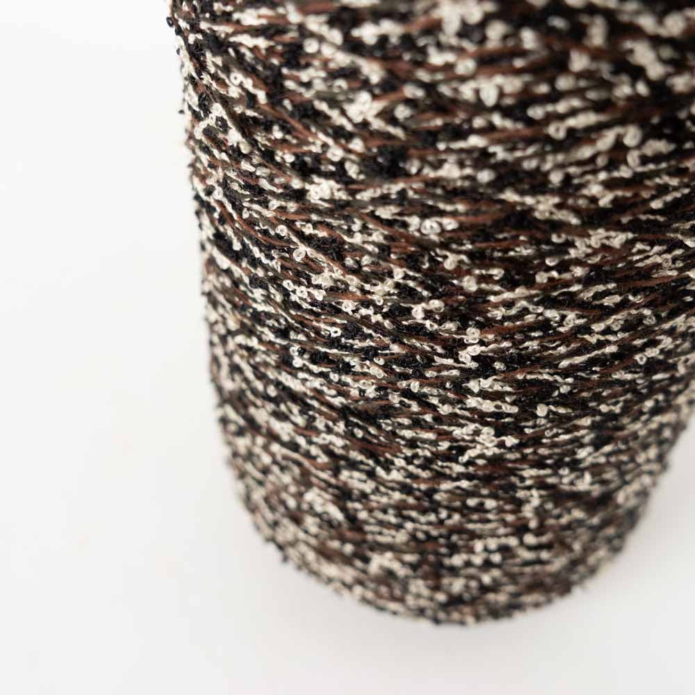 1/5 Tweed Boucle - Brown x Black