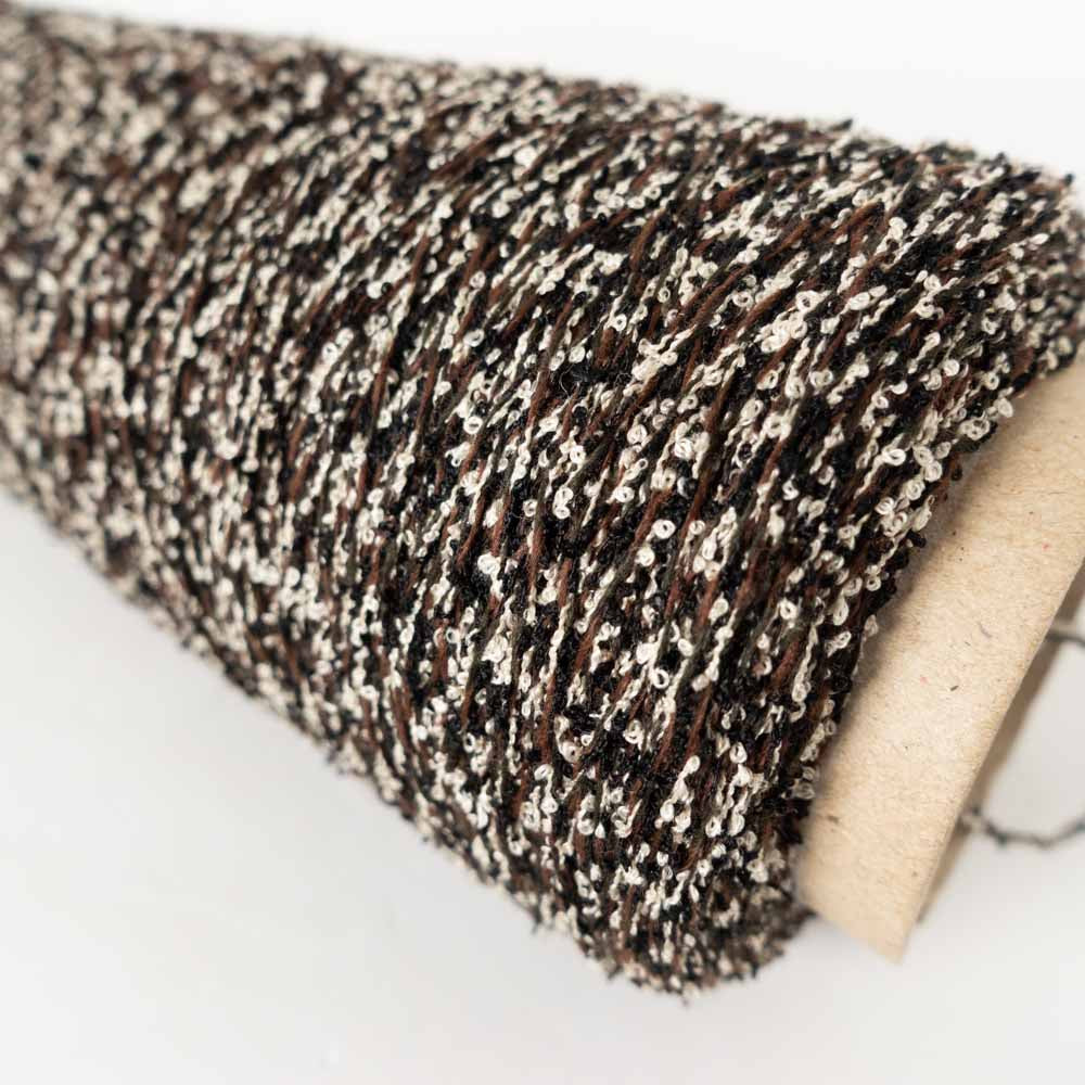 1/5 Tweed Boucle - Brown x Black