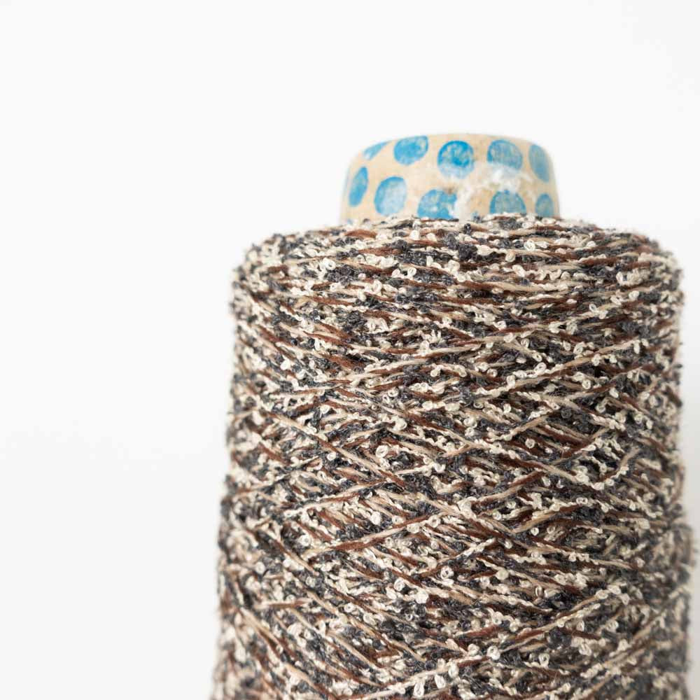 1/5 Tweed Boucle - Beige x Brown