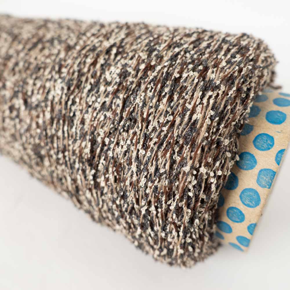 1/5 Tweed Boucle - Beige x Brown