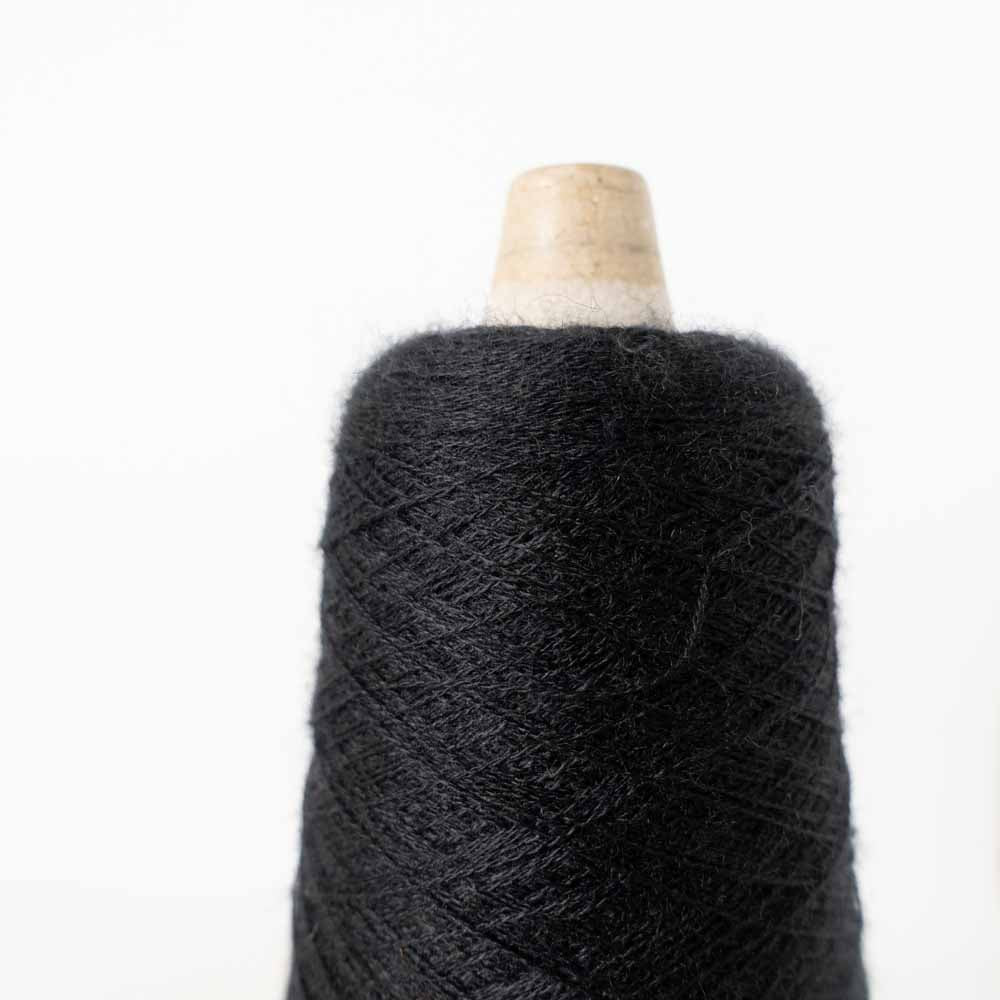 2/60 Fine Cashmere - Clear Black