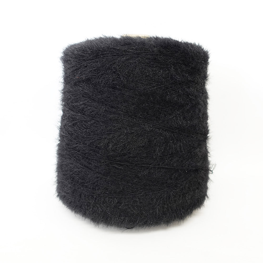 [Only one available] -big project- Straight fur yarn - black