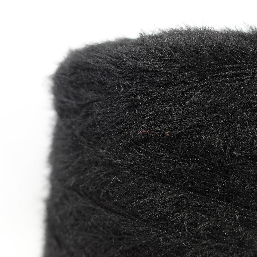 [Only one available] -big project- Straight fur yarn - black