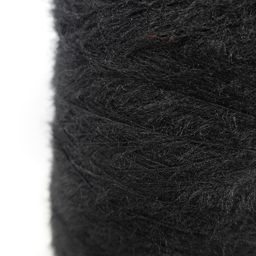 [Only one available] -big project- Straight fur yarn - black