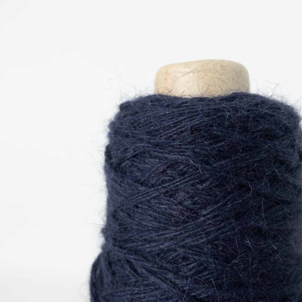 3/9 Angora Wool - Navy