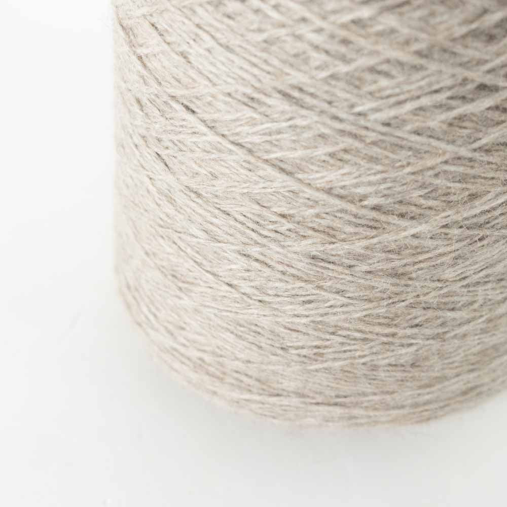 -mid project- 2/16 Raccoon wool 50% - Linen beige