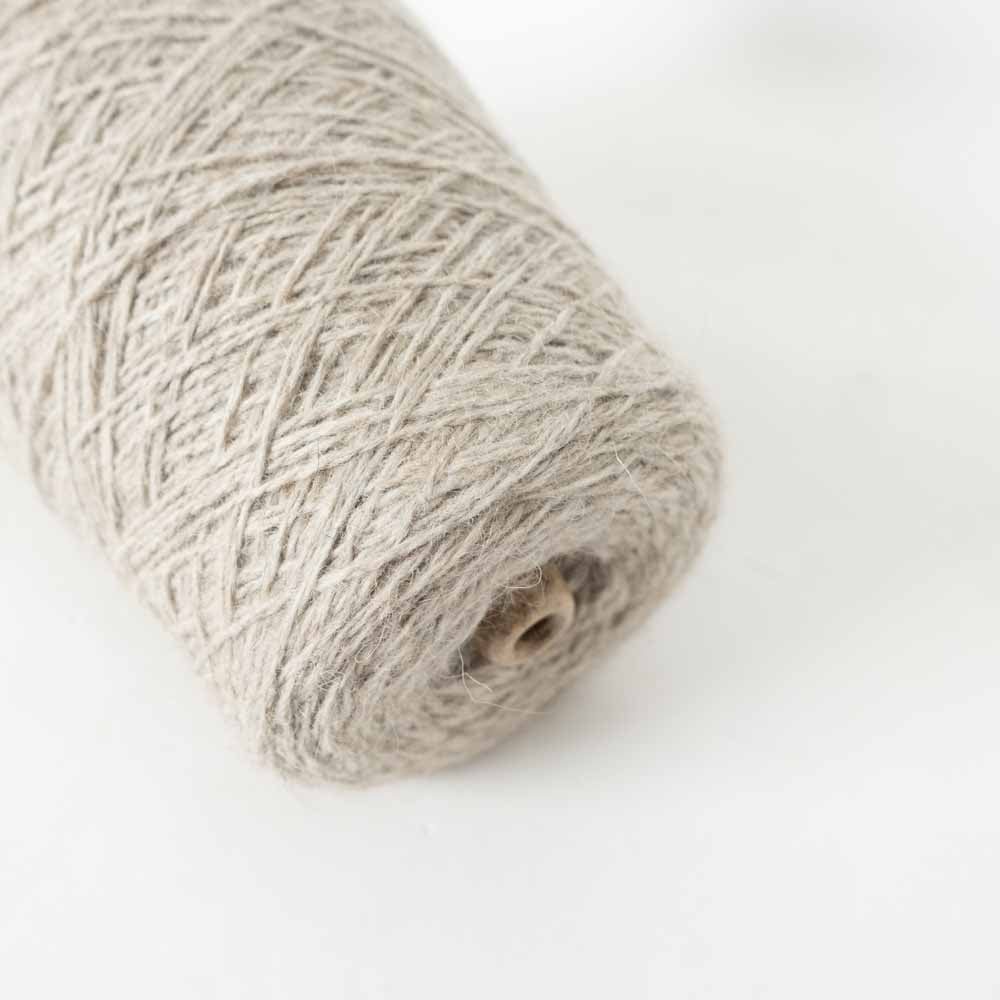 -mid project- 2/16 Raccoon wool 50% - Linen beige