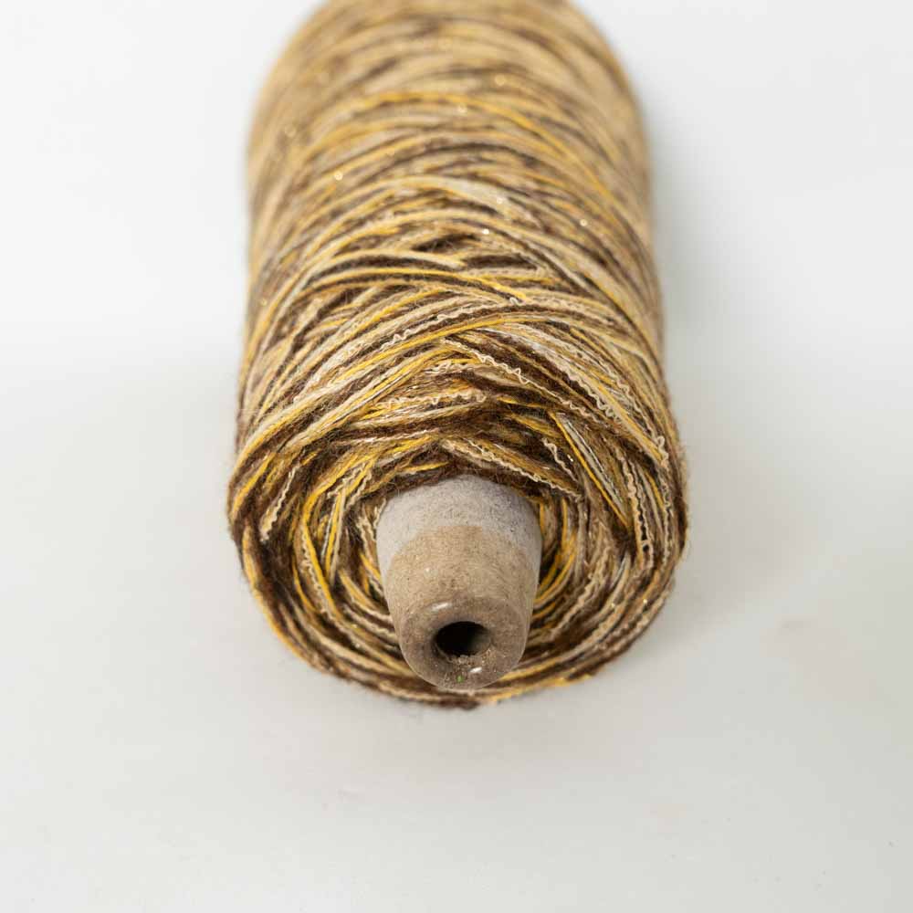 &lt;Safari Series&gt; WOOL SOCK YARN - LION (with glitter)