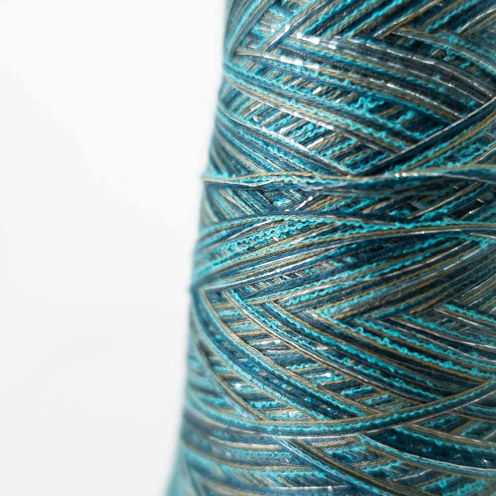 WOOL SOCK YARN W240926-1 (sock yarn) (with glitter)