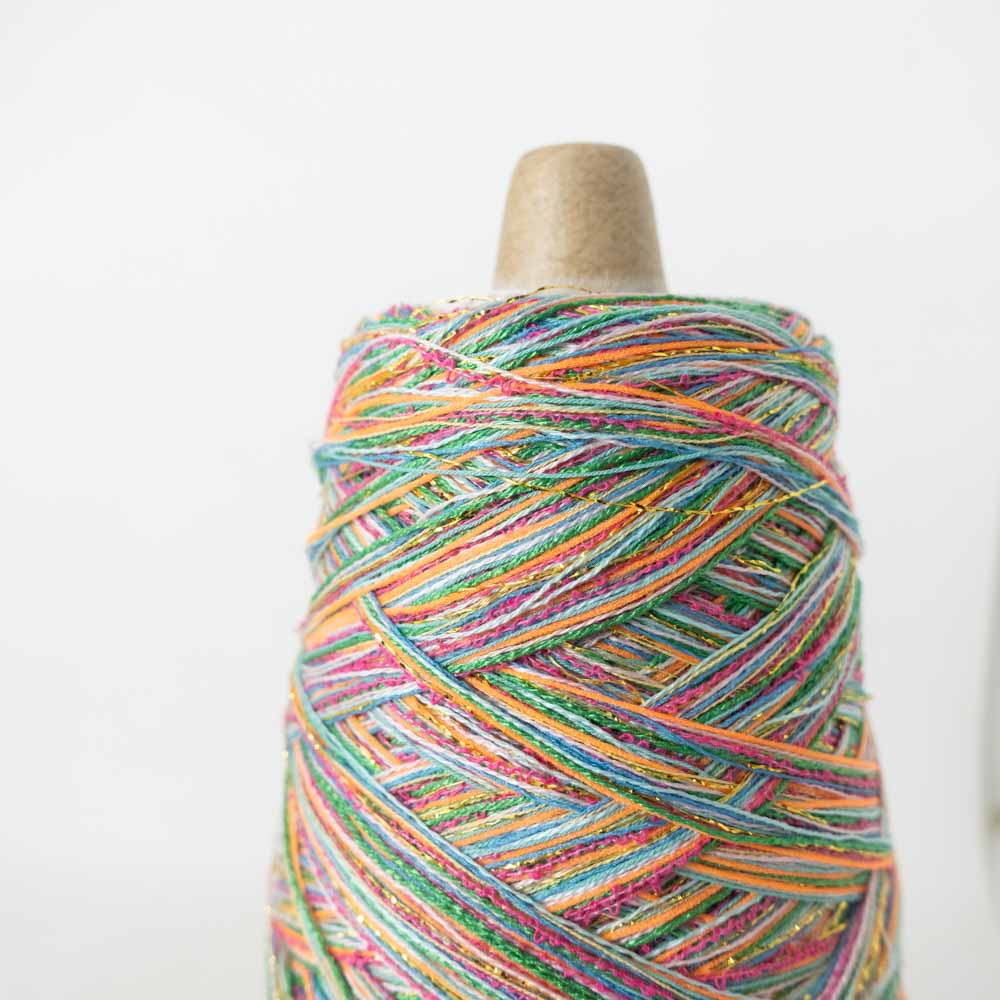 COTTON SOCK YARN CT240916-1（ソックヤーン）（ラメ入り）