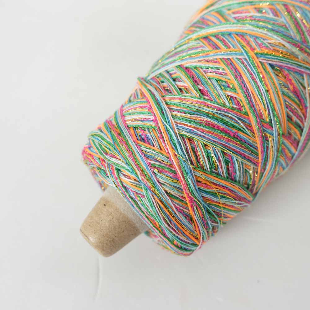 COTTON SOCK YARN CT240916-1 (sock yarn) (with glitter)