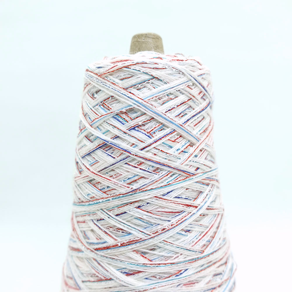 WOOL SOCK YARN W240607-1（ソックヤーン）（ラメ入り）（ロングピッチ）