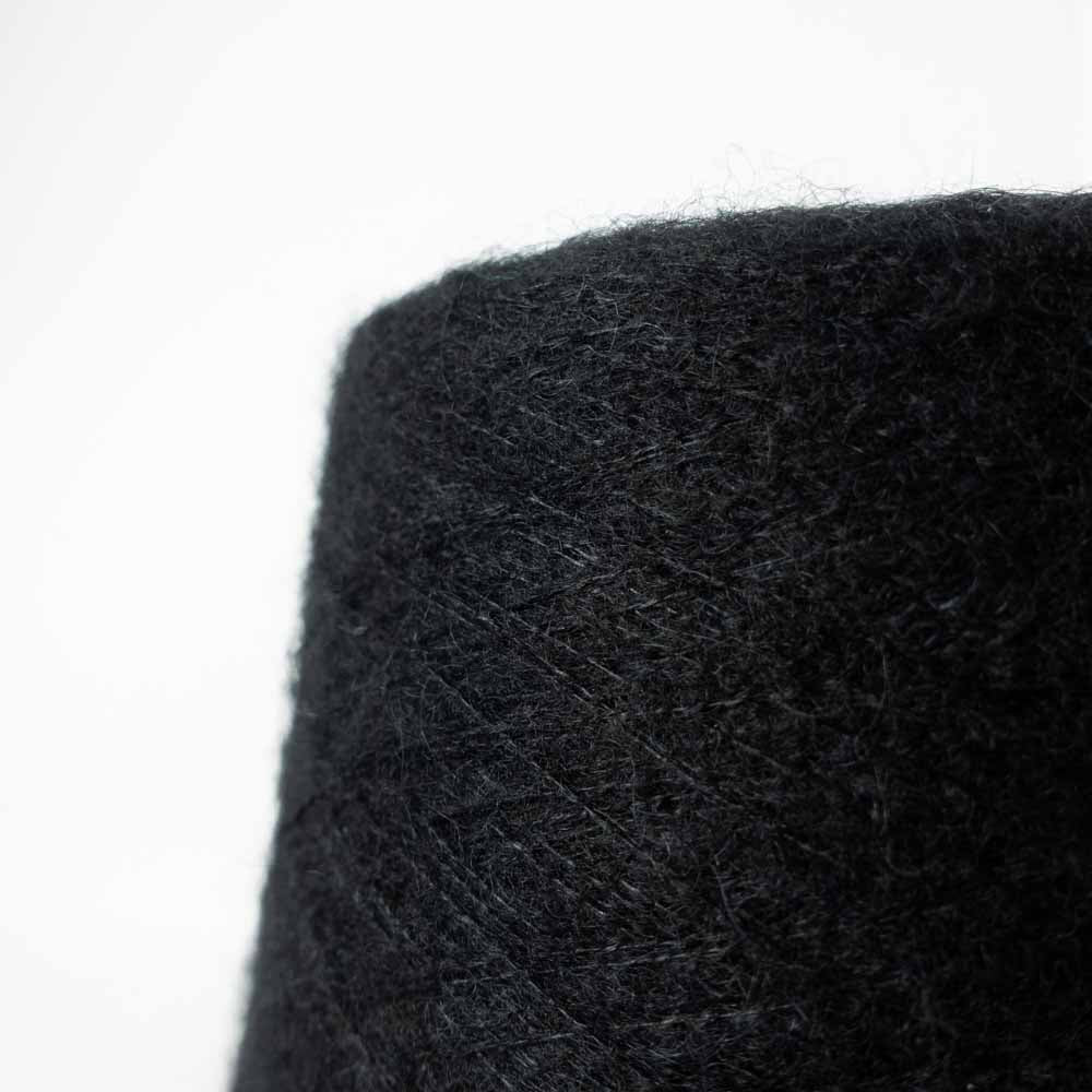 -mid project- 1/15.6 fluffy baby alpaca - black