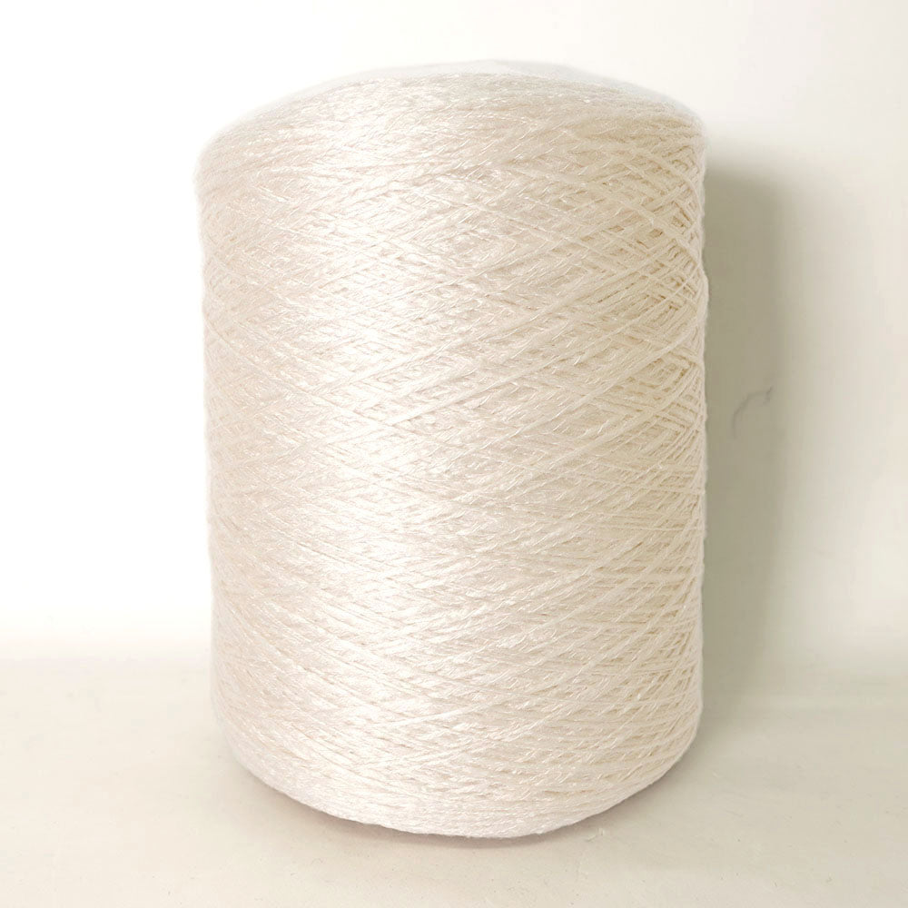 7/20 Rewind Request &lt;Special Price&gt; -big project- 1/6 Slub Yarn - White Beige