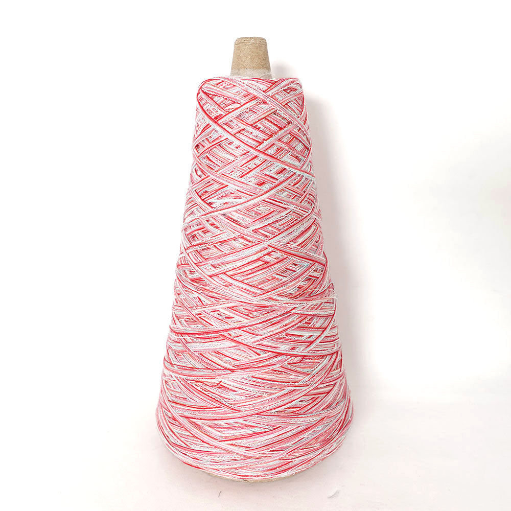 〈七夕シリーズ〉COTTON SOCK YARN CT240703-1（ソックヤーン）（ラメ入り） - 吹き流し