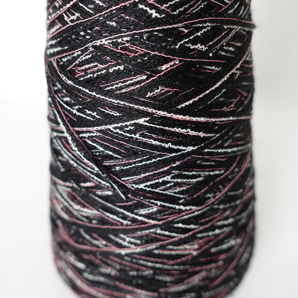 BLACK series K240709-3 (sock yarn) (wool mix)