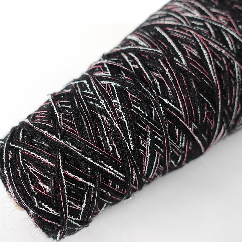 BLACK series K240709-3 (sock yarn) (wool mix)