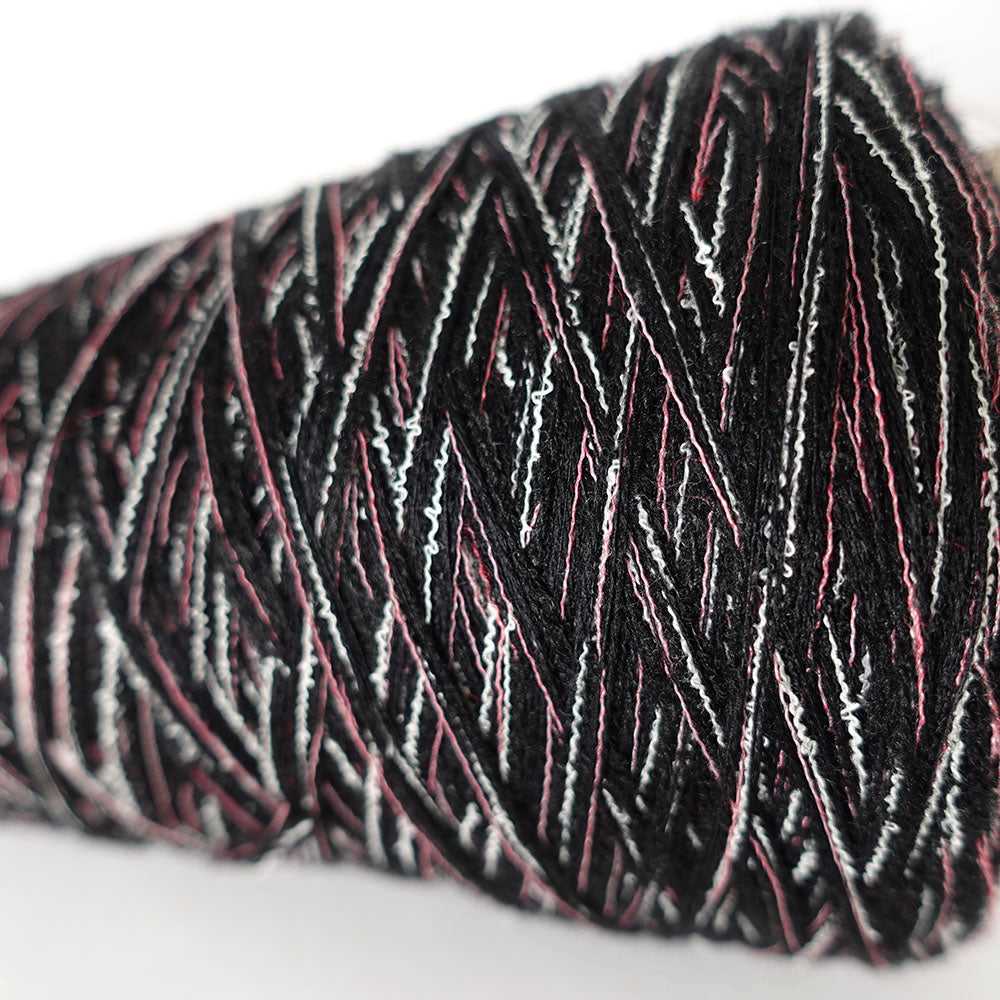 BLACK series K240709-3 (sock yarn) (wool mix)