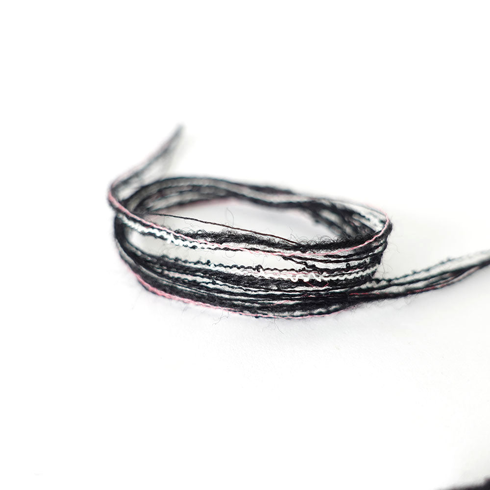 BLACK series K240709-3 (sock yarn) (wool mix)