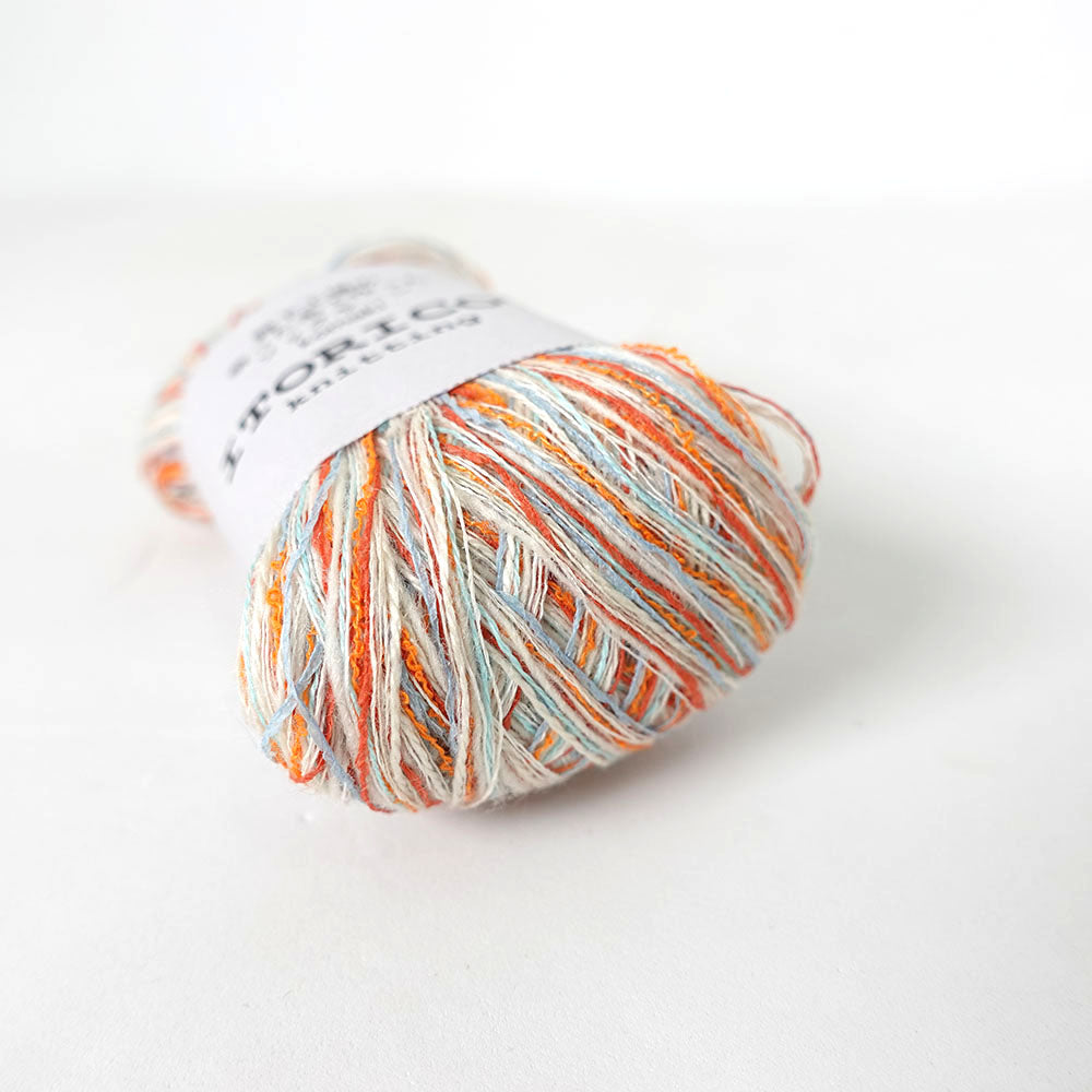 Sock yarn small roll 10g x 5 pack - Wheat straw daisy