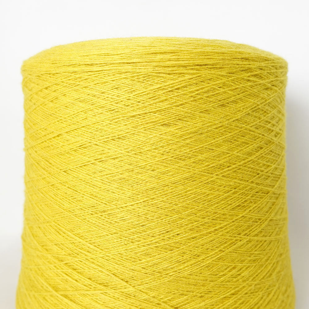 [15] -big project- 1/15 White cashmere wool - yellow