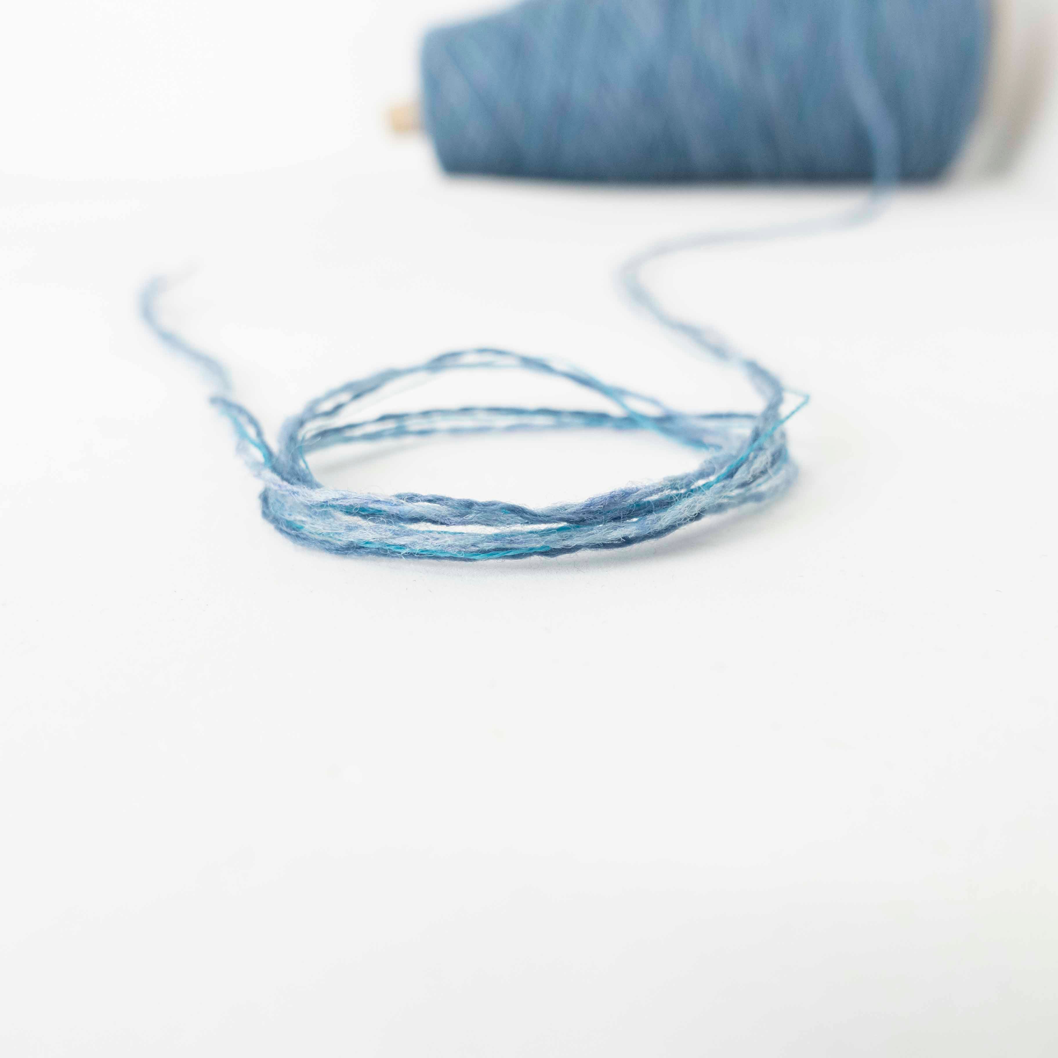 【完売】【AZURE JEWELS】1/3.8 Aqua Marina（ITORICOT Concept Yarn）