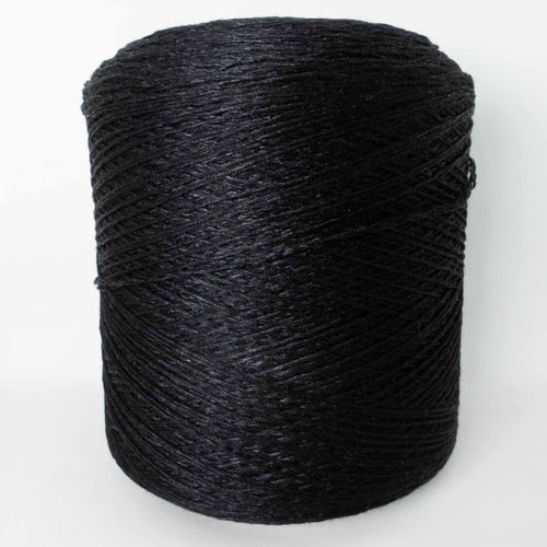 -big project- 1/3 Silk Cashmere 50-50 - Black