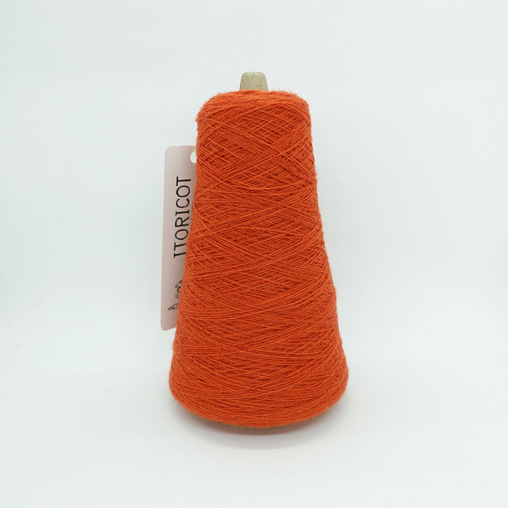 2/27 Bloom (acrylic wool) - apricot orange