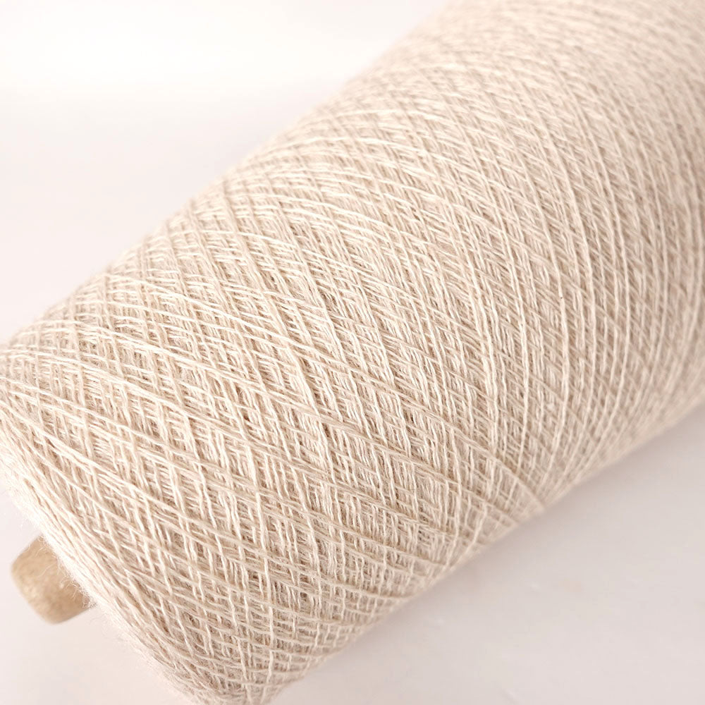 &lt;Special Price&gt;-mid project- 2/48 NZ Merino Cotton - Beige