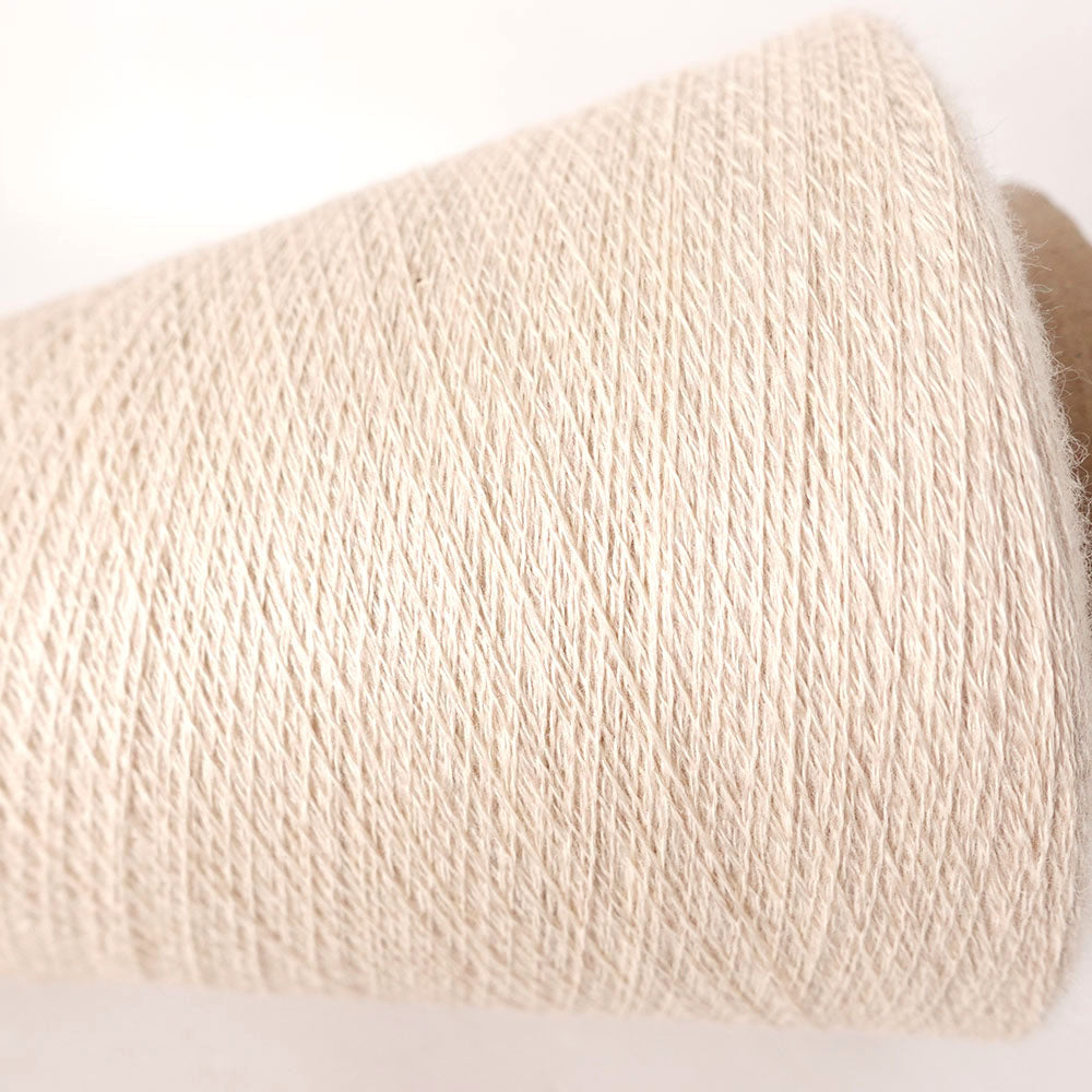 &lt;Special Price&gt;-mid project- 2/48 NZ Merino Cotton - Beige