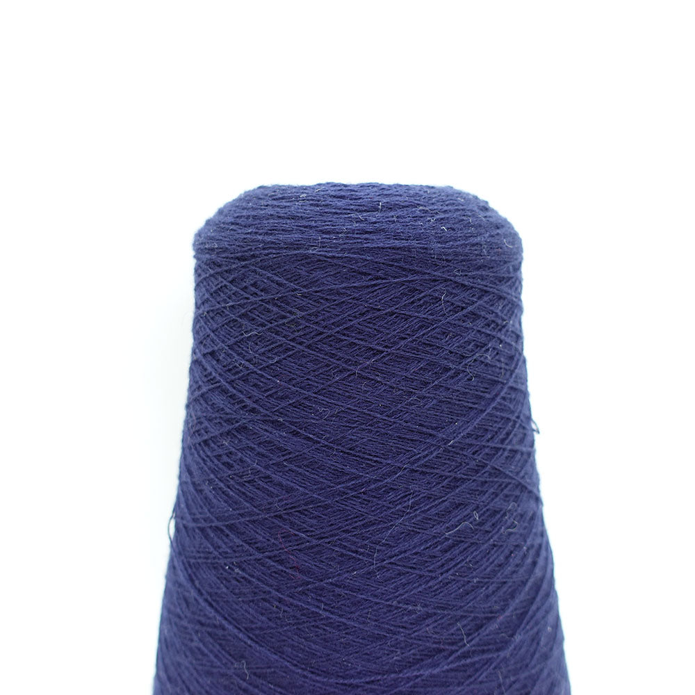 -mid project- 2/40 FRAN italy (ウールカシミヤ)- dark navy