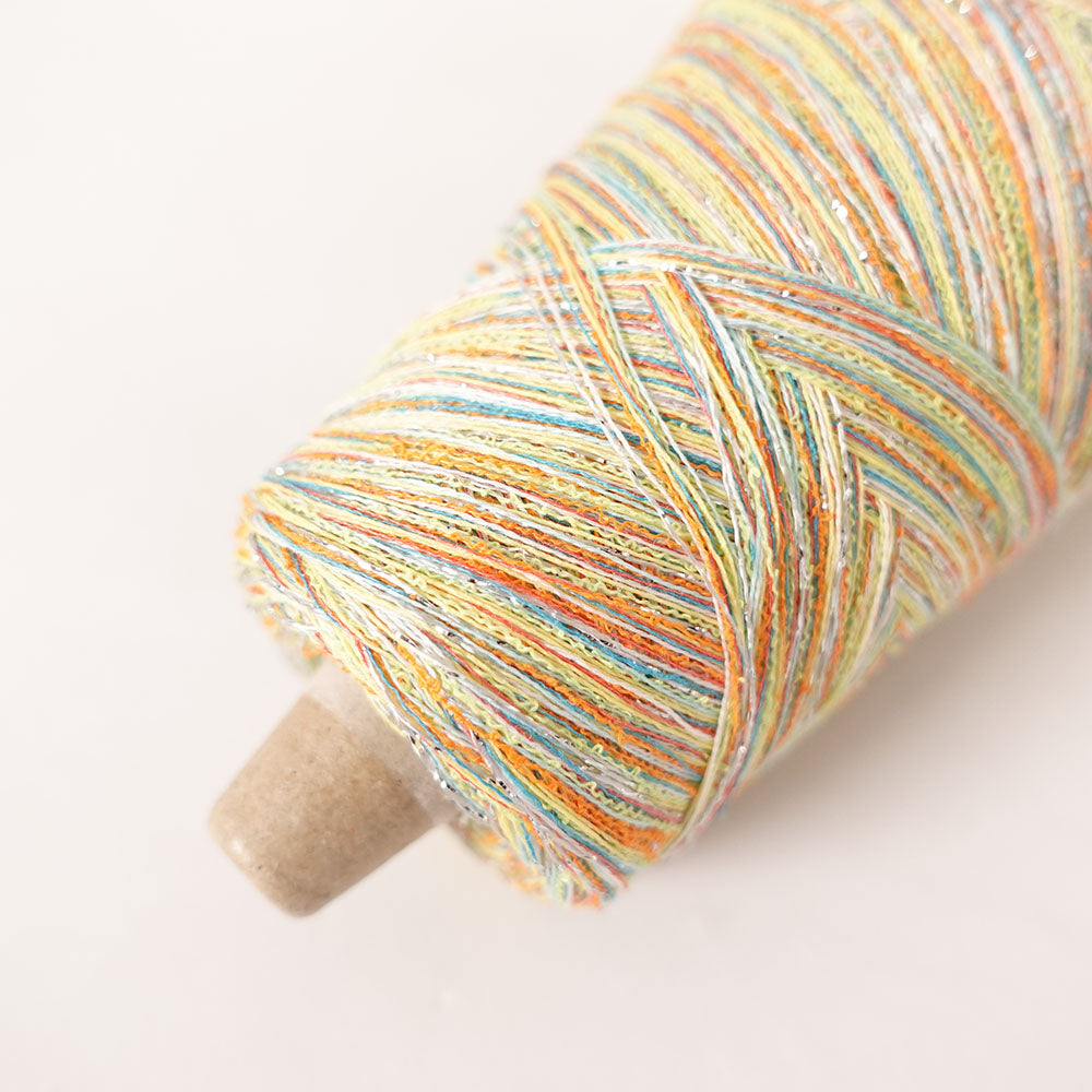 COTTON SOCK YARN CT240728-3 (sock yarn) (with glitter)